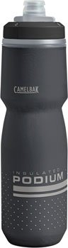 Camelbak Podium Chill Water Bottle: 24oz, Black - Alaska Bicycle Center