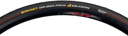 Continental Grand Prix 4-Season Tire - 700 x 23, Clincher, Folding, Black, 330tpi - Alaska Bicycle Center
