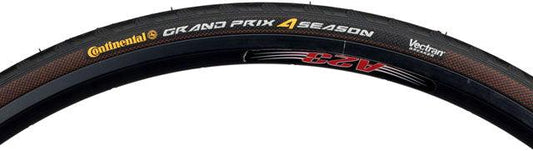 Continental Grand Prix 4-Season Tire - 700 x 23, Clincher, Folding, Black, 330tpi - Alaska Bicycle Center