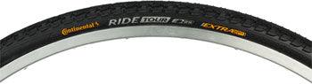 Continental Ride Tour Tire - 27 x 1 1/4, Clincher, Wire, Black - Alaska Bicycle Center