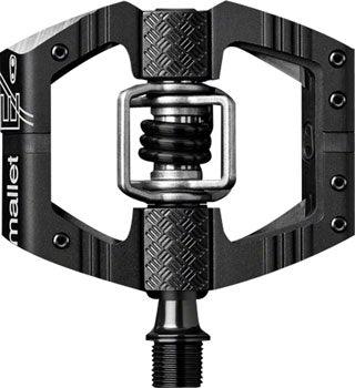 Crank Brothers Mallet Enduro Pedals - Dual Sided Clipless with Platform, Aluminum, 9/16", Black - Alaska Bicycle Center