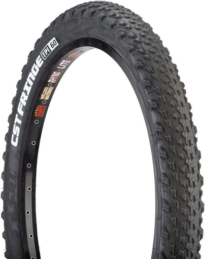 CST Fringe Tire - 24 x 2.8, Clincher, Wire, Black - Alaska Bicycle Center