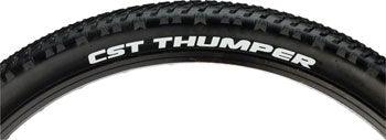 CST Thumper Tire - 26 x 2.1, Clincher, Wire, Black, 27tpi - Alaska Bicycle Center