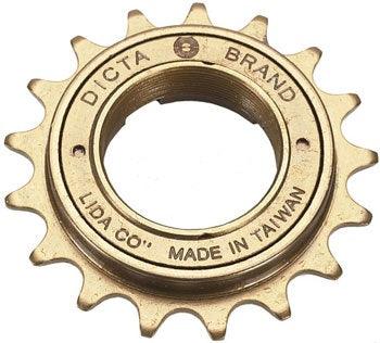 Dicta Standard BMX Freewheel - 16t, Gold - Alaska Bicycle Center