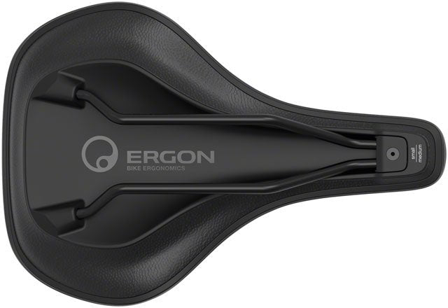Ergon SC Core Prime Saddle - Black/Gray, Mens, Small/Medium - Alaska Bicycle Center