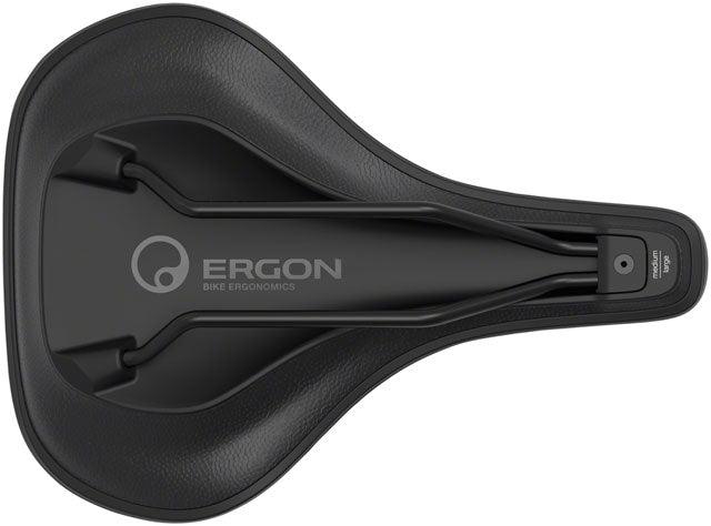 Ergon SC Core Prime Saddle - Black/Gray, Womens, Medium/Large - Alaska Bicycle Center