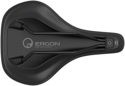 Ergon SC Core Prime Saddle - Black/Gray, Womens, Small/Medium - Alaska Bicycle Center