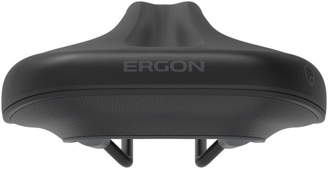 Ergon SC Core Prime Saddle - Black/Gray, Womens, Small/Medium - Alaska Bicycle Center