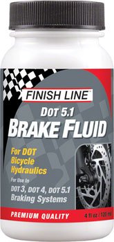Finish Line DOT 5.1 Brake Fluid, 4oz - Alaska Bicycle Center