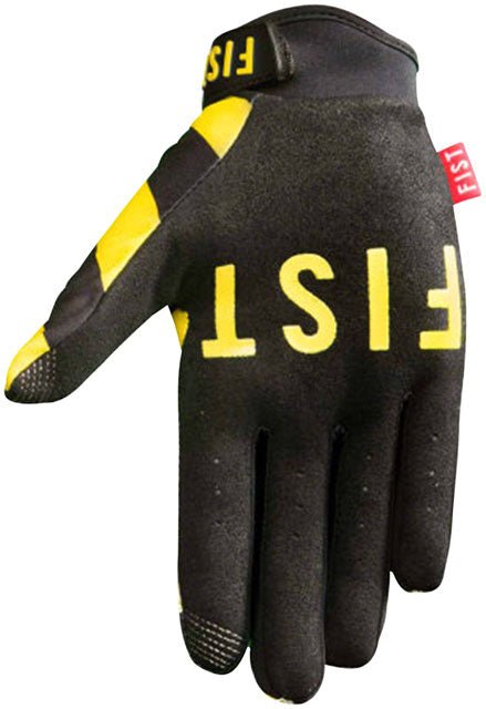 Fist Handwear Baldock Killabee 2 Gloves - Yellow/Black, Full Finger, X-Small - Alaska Bicycle Center