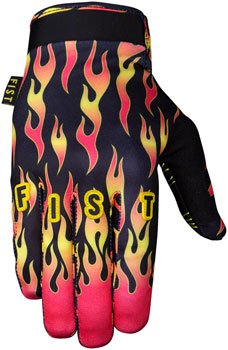 Fist Handwear Flaming Hawt Gloves - Multi-Color, Full Finger - Alaska Bicycle Center