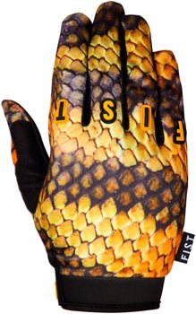Fist Handwear Tiger Snake Gloves - Multi-Color, Full Finger, Large - Alaska Bicycle Center