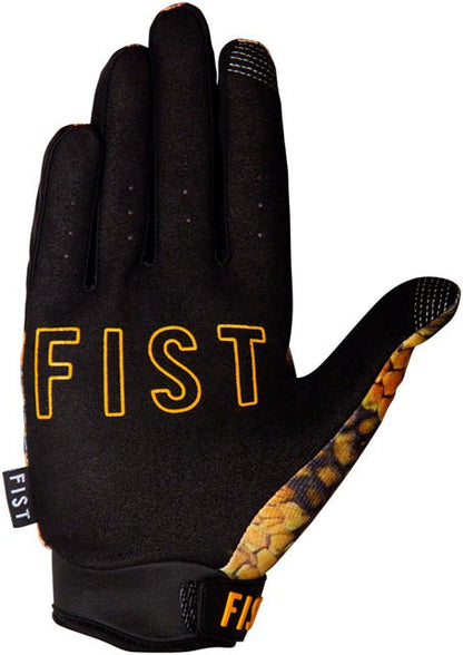 Fist Handwear Tiger Snake Gloves - Multi-Color, Full Finger, Large - Alaska Bicycle Center