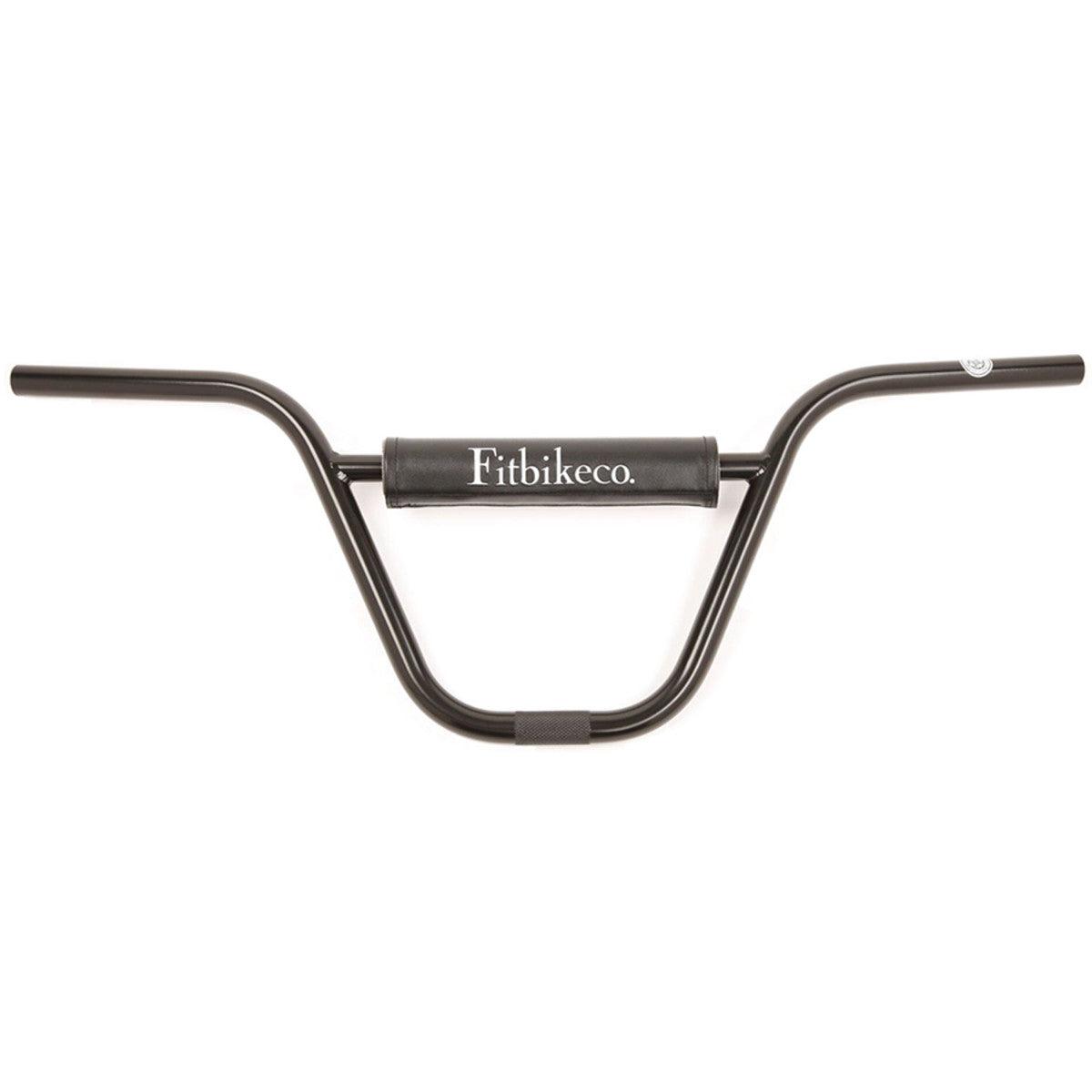 Fit Augie Bar Matte Black (9.750") BMX Handlebar - Alaska Bicycle Center