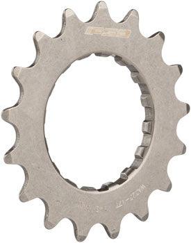 Full Speed Ahead WA323 eBike Sprocket for GEN 2 Bosch - 17t, 2.5mm Offset, Stainless Steel, Polished Silver - Alaska Bicycle Center