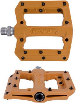 Fyxation Mesa MP Pedals - Platform, Composite/Plastic, 9/16", Desert Moab Orange - Alaska Bicycle Center