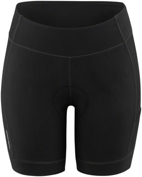 Garneau Fit Sensor 2 Shorts - Black, 7.5 inseam, Women's - Alaska Bicycle Center