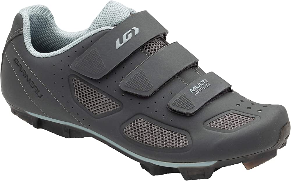 Garneau Multi Air Flex II Shoes - Asphalt, Men's, Size 39 - Alaska Bicycle Center