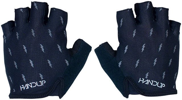 Handup Shorties Glove - Blackout Bolts, Short Finger - Alaska Bicycle Center