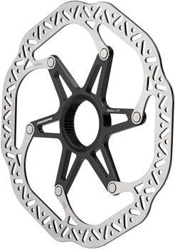Jagwire Pro LR1 Disc Brake Rotor - 180mm, Center Lock, Silver/Black - Alaska Bicycle Center