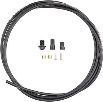 Jagwire Sport Mineral Oil Hydraulic Hose Kit for Shimano Dura Ace, Ultegra, 105, GRX, 2000mm, Black - Alaska Bicycle Center