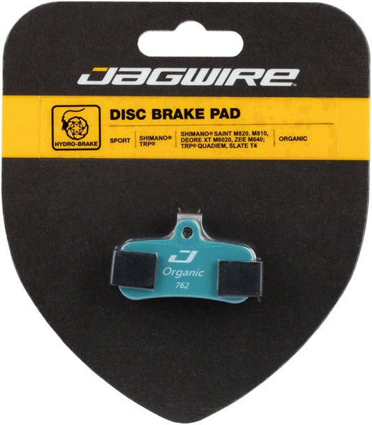 Jagwire Sport Organic Disc Brake Pads - For Shimano Deore XT M8020, Saint M810/M820, and Zee M640 - Alaska Bicycle Center