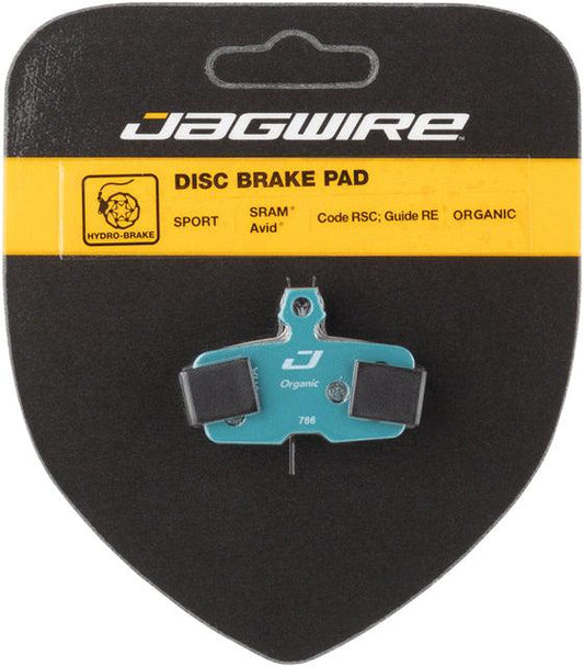 Jagwire Sport Organic Disc Brake Pads for SRAM Code RSC, R, Guide RE - Alaska Bicycle Center