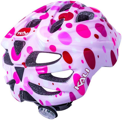 Kali Protectives Chakra Child Helmet - Confetti Pink, Lighted, Small - Alaska Bicycle Center