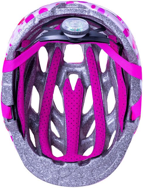 Kali Protectives Chakra Child Helmet - Confetti Pink, Lighted, Small - Alaska Bicycle Center