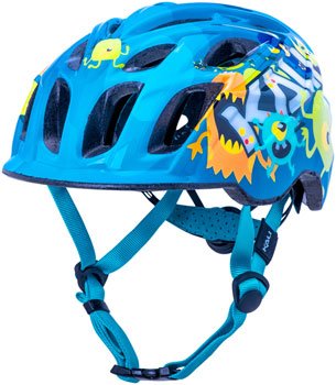 Kali Protectives Chakra Child Helmet - Monsters Blue, Children's, X-Small - Alaska Bicycle Center
