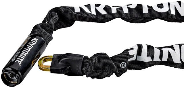 Kryptonite, Keeper 785 Integrated, Chain Lock, Key, 7mm, 85cm, 2.8', Black - Alaska Bicycle Center