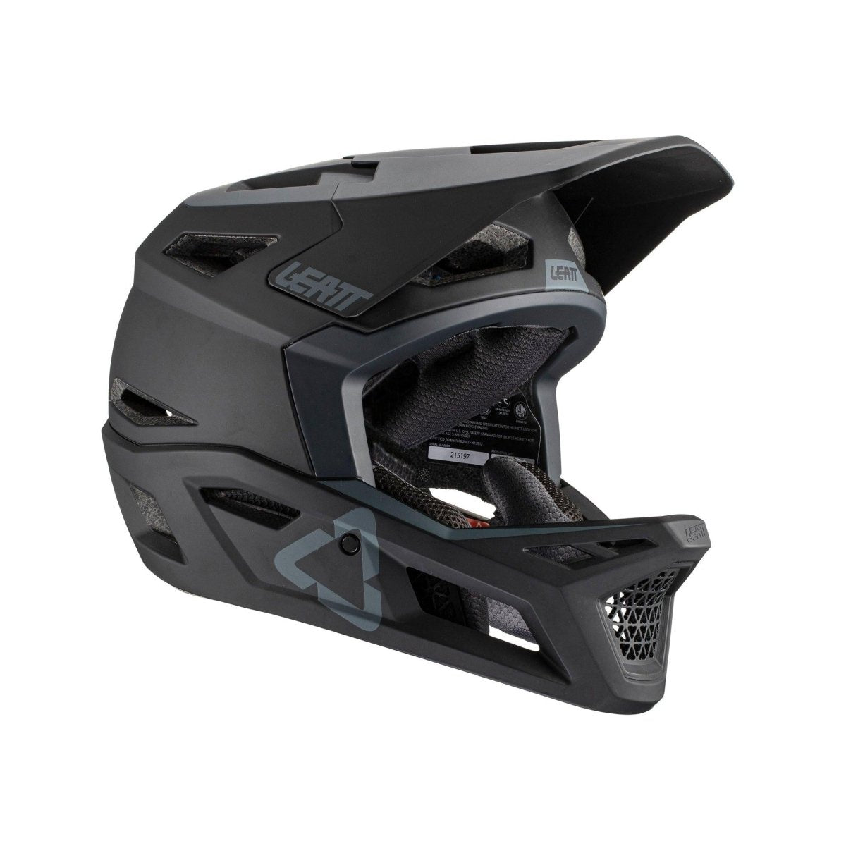 Leatt MTB 4.0 Enduro Helmet, Large (59-60cm), Black - Alaska Bicycle Center