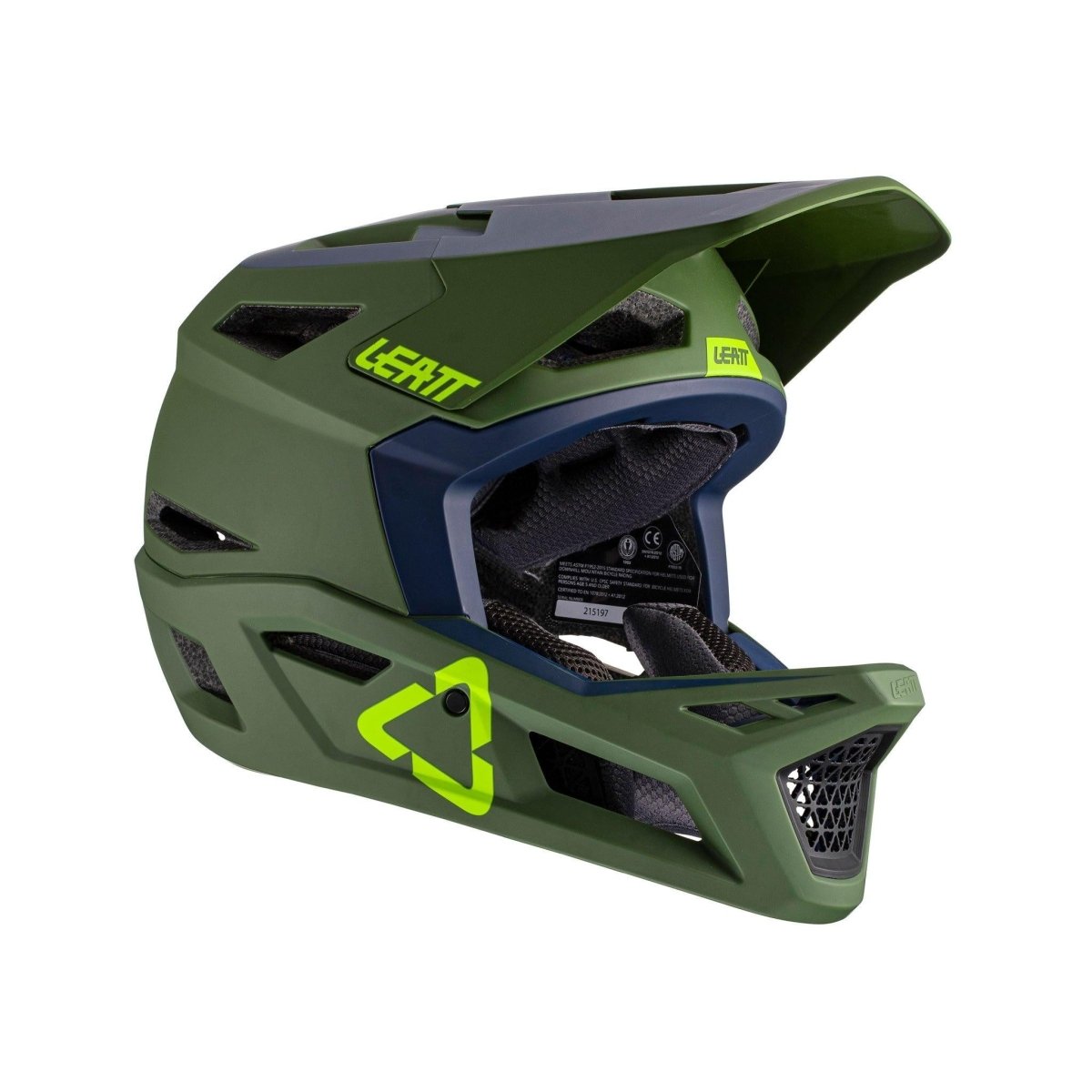 Leatt MTB 4.0 Enduro Helmet, Small (55-56cm), Cactus Green - Alaska Bicycle Center