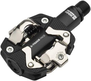 LOOK X-TRACK RACE Pedals - Dual Sided Clipless, Chromoly, 9/16", Black - Alaska Bicycle Center