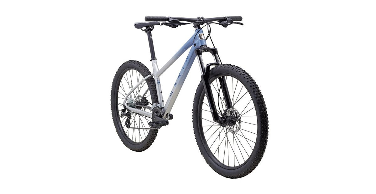 Marin Wildcat Trail 3 27.5 Hardtail Mountain Bicycle - Silver - Alaska Bicycle Center