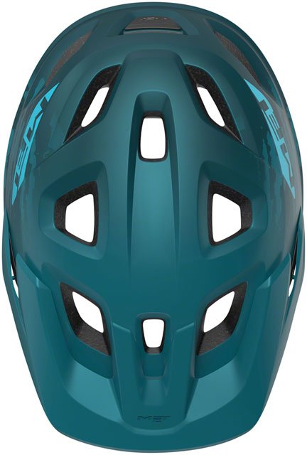 MET Echo MIPS Helmet - Petrol Blue, Matte, Small/Medium - Alaska Bicycle Center