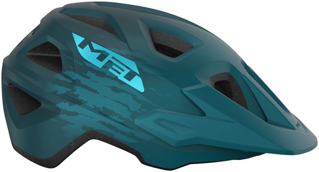 MET Echo MIPS Helmet - Petrol Blue, Matte, Small/Medium - Alaska Bicycle Center
