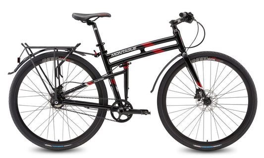 Montague Allston Folding Bike: Compact, Versatile, and High-Performance Urban Bicycle with 700c Wheels, Belt Drive and Hydraulic Disc Brakes - Alaska Bicycle Center
