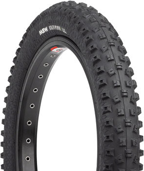 MSW Utility Player Tire - 12 x 2.25, Black, Rigid Wire Bead, 33tpi - Alaska Bicycle Center