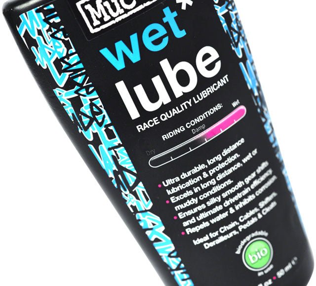 Muc-Off Bio Wet Bike Chain Lube - 50ml, Drip - Alaska Bicycle Center