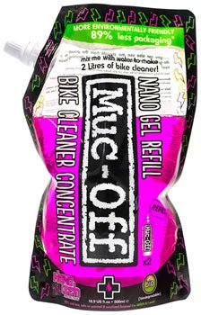Muc-Off Nano Tech Gel Concentrate Cleaner: 500ml Pouch - Alaska Bicycle Center