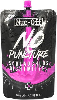 Muc-Off No Puncture Hassle Tubeless Tire Sealant - 140ml Pouch - Alaska Bicycle Center