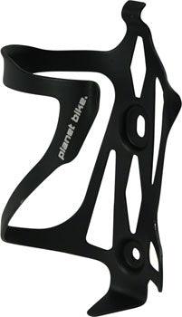 Planet Bike Side Loader Aluminum Bottle Cage: Black - Alaska Bicycle Center