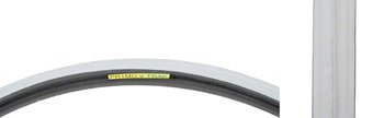 Primo Wheelchair Tire - 24 x 1, Clincher, Wire, Gray, Smooth Tread - Alaska Bicycle Center