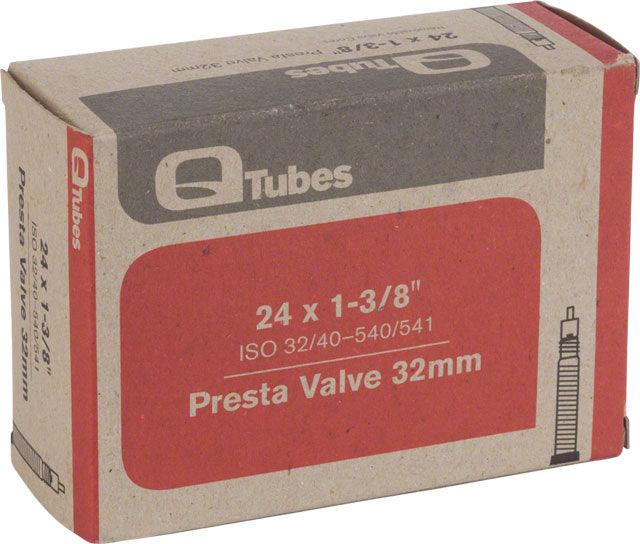 Q-Tubes / Teravail 24" x 1-3/8" 32mm Presta Valve Tube - Alaska Bicycle Center