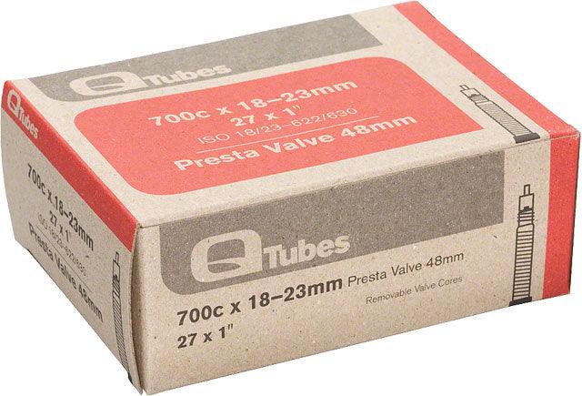 Q-Tubes / Teravail 700c x 18-23mm 48mm Presta Valve Tube - Alaska Bicycle Center