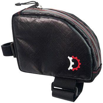 Revelate Designs Jerrycan Top-tube/Seatpost Bag - Black, Regular - Alaska Bicycle Center