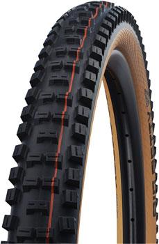 Schwalbe Big Betty Tire - 27.5 x 2.4", Tubeless, Folding, Black/Tan, Evolution Line, Addix Soft, Super Gravity - Alaska Bicycle Center