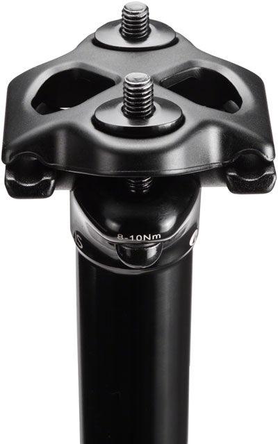 SDG Tellis Dropper Seatpost - 30.9mm, 150mm, Black - Alaska Bicycle Center