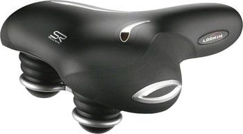 Selle Royal Lookin Saddle - Steel, Black, Relaxed - Alaska Bicycle Center